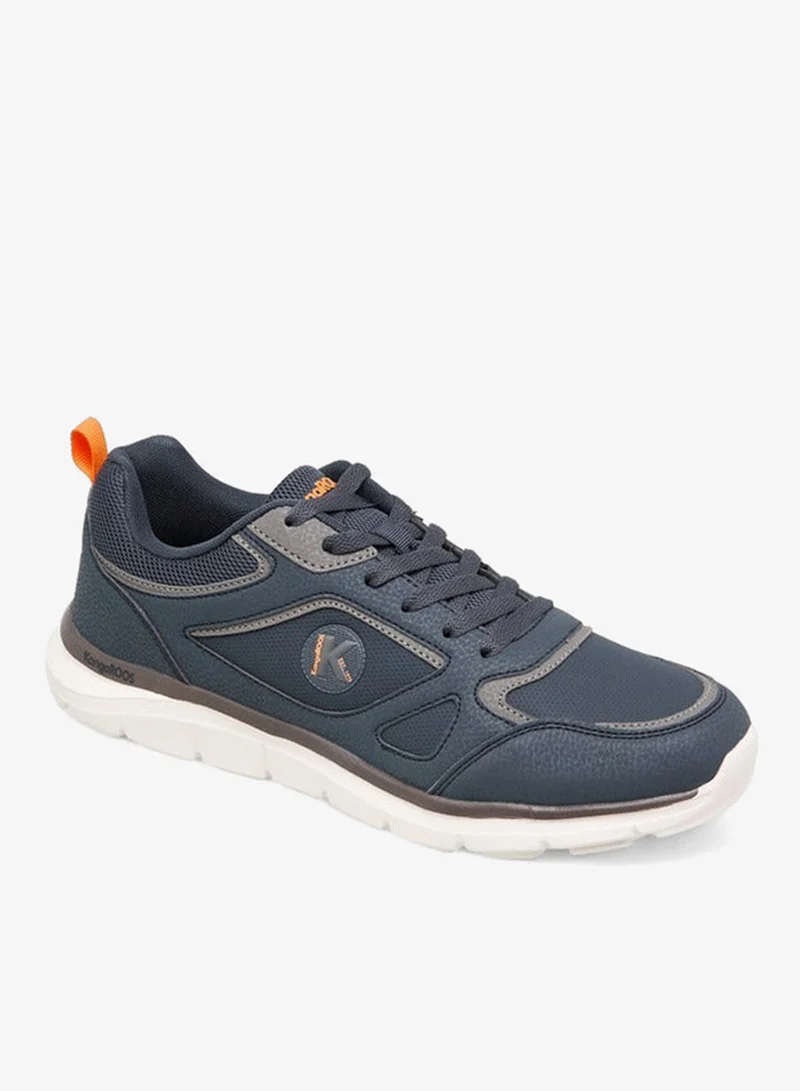 kangaROOS Men's Panelled Lace-Up Closure Sports Shoes